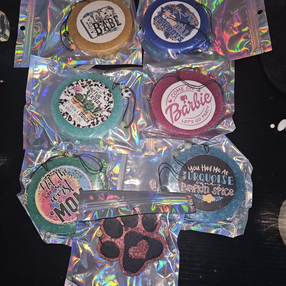 Colorful Scented Car Fresheners